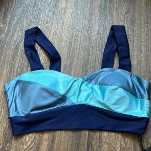 Lanston Sport Anchor Crossover Sports Bra